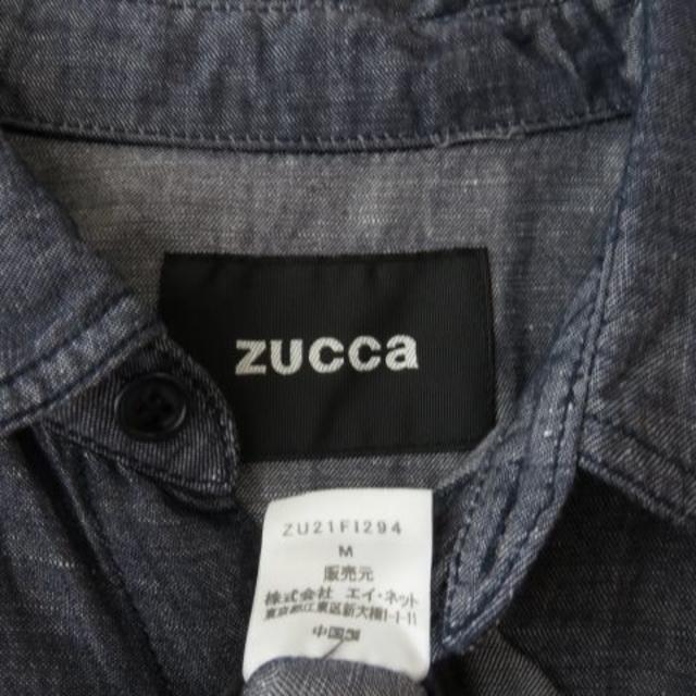 ZUCCa(ズッカ)のZUCCA　ズッカ　麻レーションやわらか　デニム レディースのパンツ(サロペット/オーバーオール)の商品写真