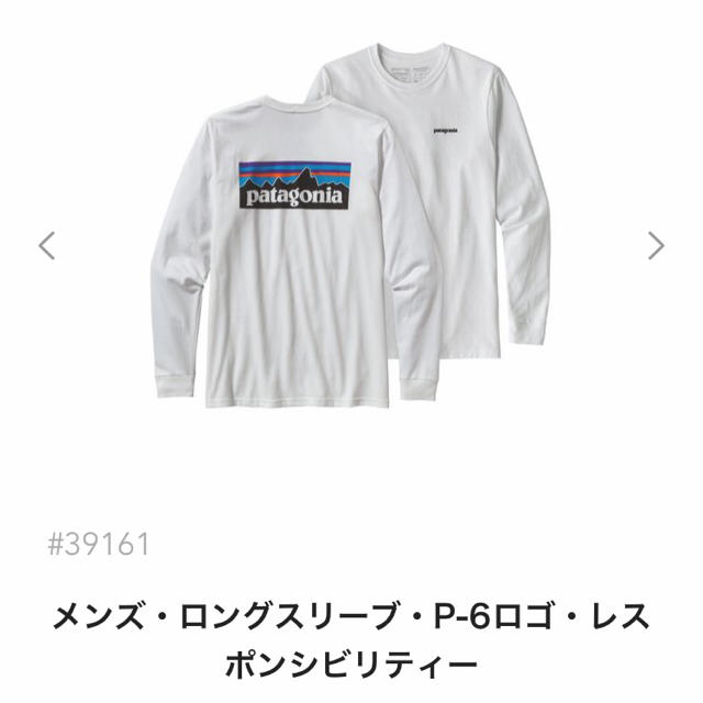 patagonia(パタゴニア)の即日発送！新品 Patagonia ロンT M メンズのトップス(Tシャツ/カットソー(七分/長袖))の商品写真