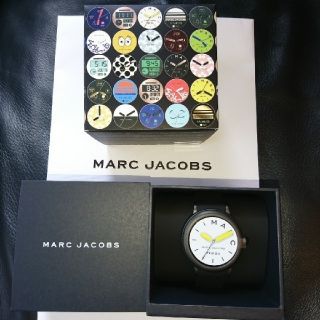 マークジェイコブス(MARC JACOBS)のR様専用新品未使用MARC JACOBSライリー タッチスクリーン 44ブラック(腕時計)