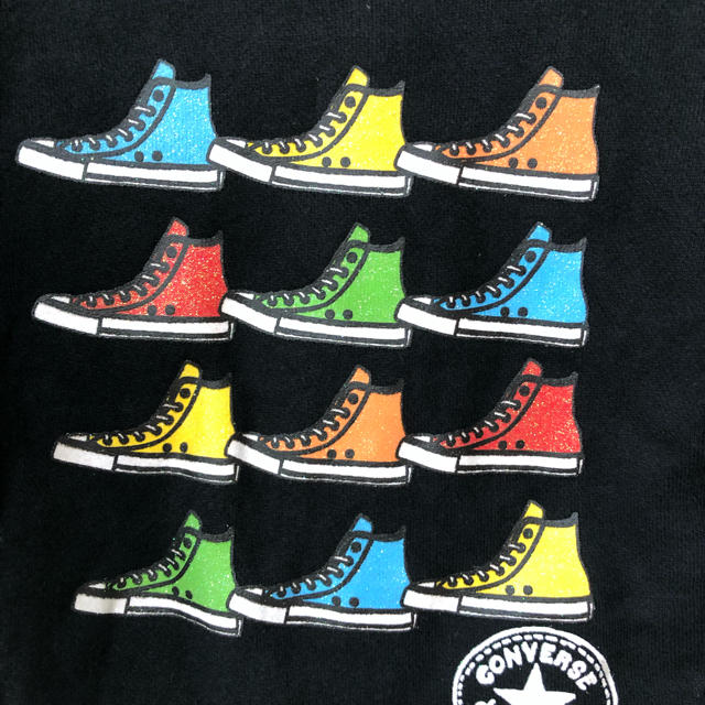 CONVERSE(コンバース)のストンプスタンプ×コンバース トレーナー 90 キッズ/ベビー/マタニティのキッズ服男の子用(90cm~)(Tシャツ/カットソー)の商品写真