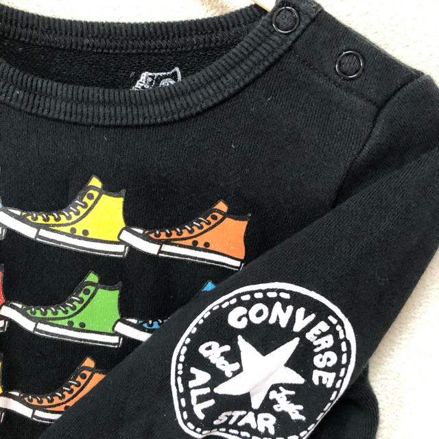 CONVERSE(コンバース)のストンプスタンプ×コンバース トレーナー 90 キッズ/ベビー/マタニティのキッズ服男の子用(90cm~)(Tシャツ/カットソー)の商品写真