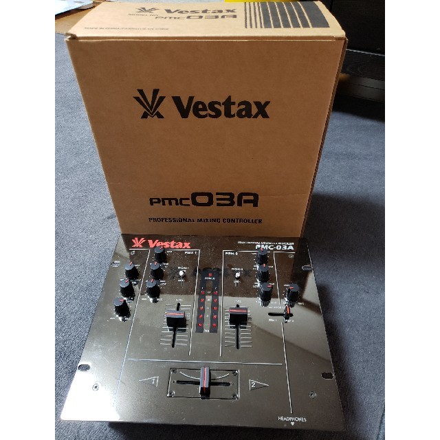 Vestax(PMB-03A)ミキサー 楽器のDJ機器(DJミキサー)の商品写真