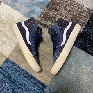 ダブルタップス(W)taps)のW)taps vans sk8 hi us10 美中古 ネイビー 2tone(スニーカー)