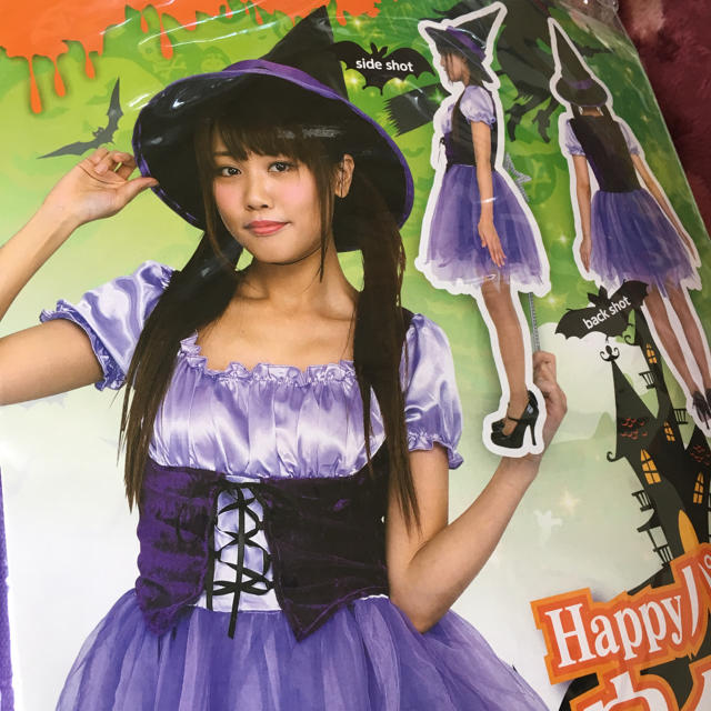 ハロウィン衣装 コスプレ  魔女コスチューム エンタメ/ホビーの同人誌(コスプレ)の商品写真