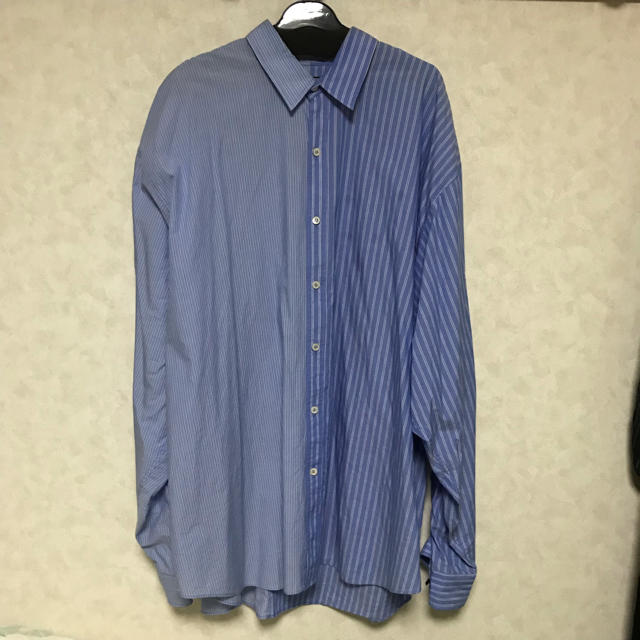 DRESSEDUNDRESSED XXL PINSTRIPE シャツ