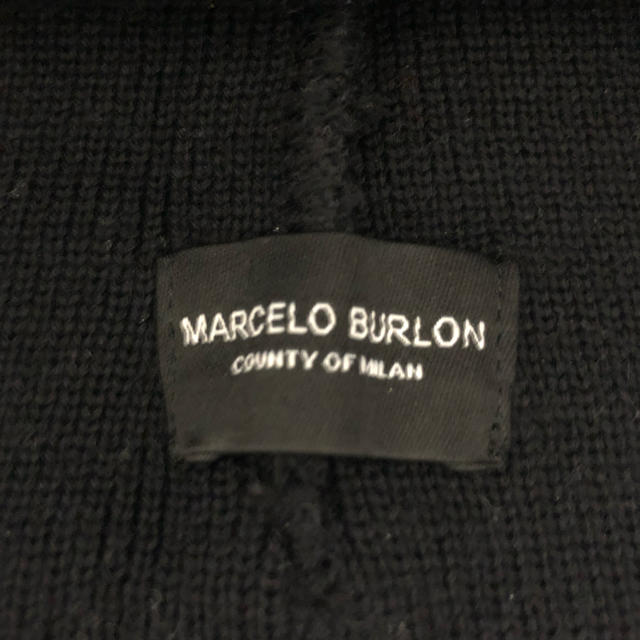 MARCELO BURLON(マルセロブロン)のマルセロバーロン MARCELO BURLON ニット帽  ビーニー メンズの帽子(キャップ)の商品写真