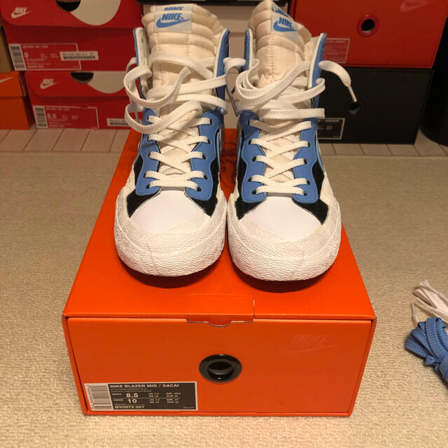 nike sacai blazer mid us8.5