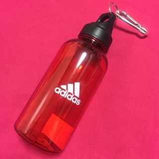 アディダス(adidas)の新品☆ adidas プラスチックボトル 赤 (その他)