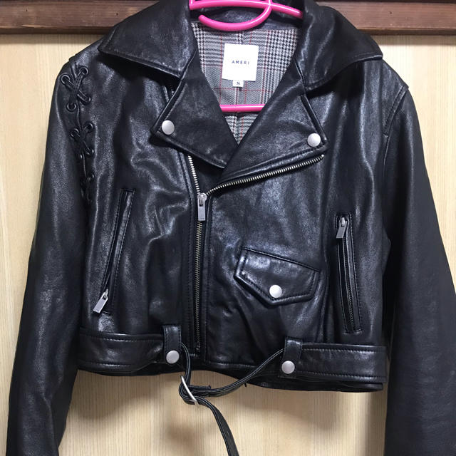 Ameri VINTAGE(アメリヴィンテージ)の2018AW amerivintage LACEUP RIDERS  ライダース レディースのジャケット/アウター(ライダースジャケット)の商品写真