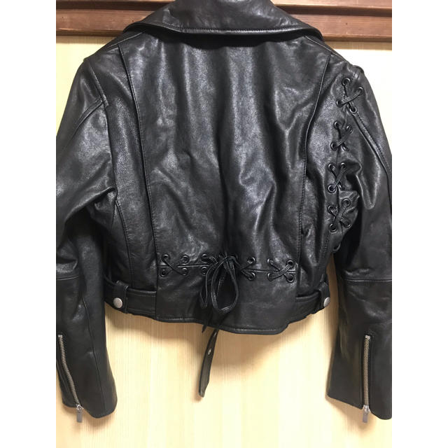 Ameri VINTAGE(アメリヴィンテージ)の2018AW amerivintage LACEUP RIDERS  ライダース レディースのジャケット/アウター(ライダースジャケット)の商品写真