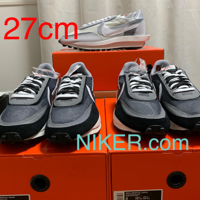 NIKE(ナイキ)のNIKE × sacai 27cm 3足セット ※バラ売り可 メンズの靴/シューズ(スニーカー)の商品写真