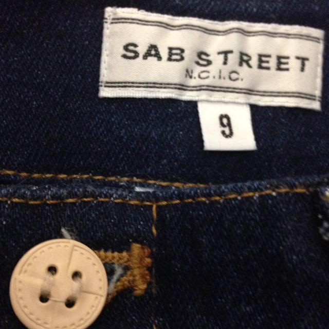 sabstreet(サブストリート)のSAB STREETのデニムスカート レディースのスカート(ひざ丈スカート)の商品写真