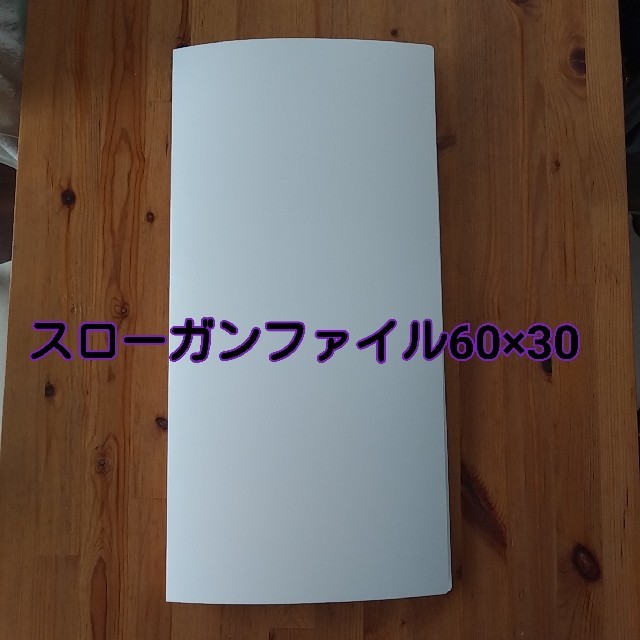 スローガンファイル60×30用 エンタメ/ホビーのアニメグッズ(クリアファイル)の商品写真