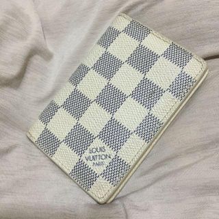 ルイヴィトン(LOUIS VUITTON)のダミエアズール カードケース(名刺入れ/定期入れ)