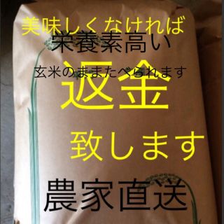 まる様専用　最高級 新米こしひかり 30㎏玄米 有機栽培(米/穀物)