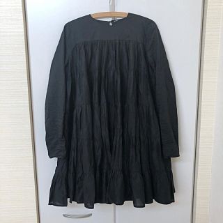 ユナイテッドアローズ(UNITED ARROWS)の【もここ様専用】マーレット ティアードワンピース "SOLIMAN"(ミニワンピース)