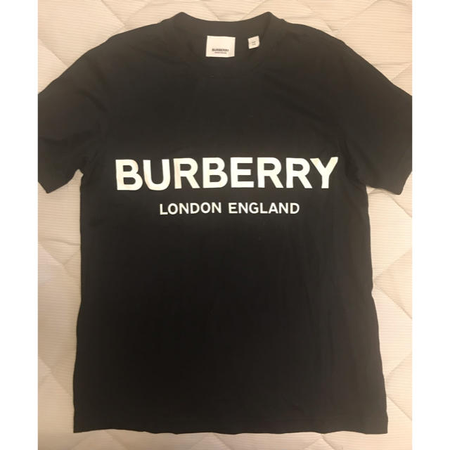 BURBERRY(バーバリー)のバーバリー ロゴプリント コットンTシャツ 新品同様 レディースのトップス(Tシャツ(半袖/袖なし))の商品写真