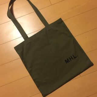 マーガレットハウエル(MARGARET HOWELL)のMHL トートバッグ 茶色(トートバッグ)