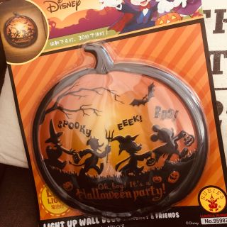 ディズニー(Disney)のHELLOWEEN☆ライトアップウォールデコ☆Mickey＆Friends(インテリア雑貨)