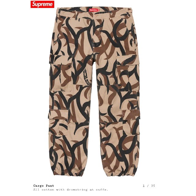 supreme cargo pant 30 シュプリーム ﾄﾗｲﾊﾞﾙｶﾓ