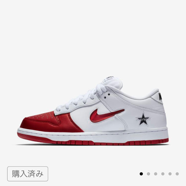 限定特価】 SB NIKE 26.5 - Supreme ダンク SUPREME LOW スニーカー ...