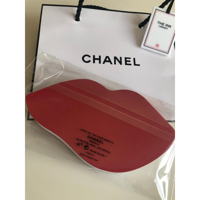 CHANEL(シャネル)のシャネル付箋 ルージュアリュール CHANELふせん インテリア/住まい/日用品の文房具(ノート/メモ帳/ふせん)の商品写真