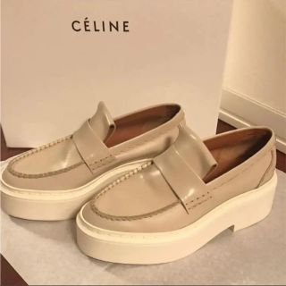 セリーヌ(celine)のセリーヌ CELINE フィービー 厚底ローファー 定価 約13万(ローファー/革靴)