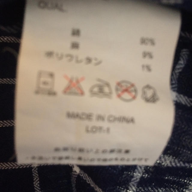 Right-on(ライトオン)のチェックシャツ レディースのトップス(シャツ/ブラウス(長袖/七分))の商品写真