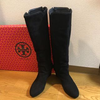 トリーバーチ(Tory Burch)のTORY BURCH ブーツ 黒(ブーツ)