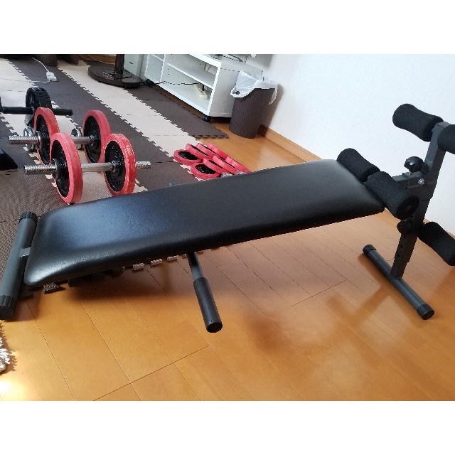 ベンチプレス・腹筋マシン・ぶら下がり器セット！ スポーツ/アウトドアのトレーニング/エクササイズ(トレーニング用品)の商品写真