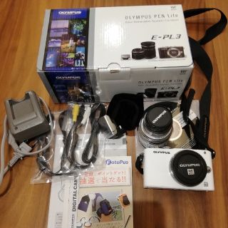 オリンパス(OLYMPUS)のお値下げOLYMPUS ミラーレス一眼 カメラ  E-PL3(ミラーレス一眼)