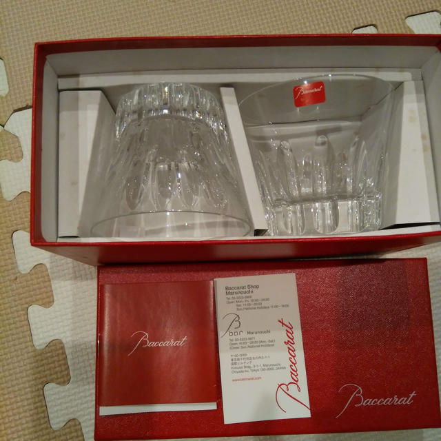 値下げ【レア 新品　訳あり】Baccarat バカラ エトナ ペア