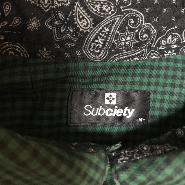 Subciety(サブサエティ)のsubciety ギンガムチェックシャツ メンズのトップス(シャツ)の商品写真