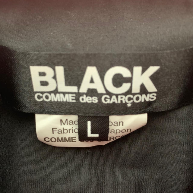 BLACK COMME des GARCONS - BLACK COMME des GARCONS シャツ 黒