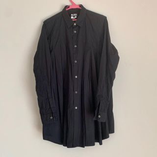 ブラックコムデギャルソン(BLACK COMME des GARCONS)のBLACK comme des garcons プリーツシャツ(シャツ)