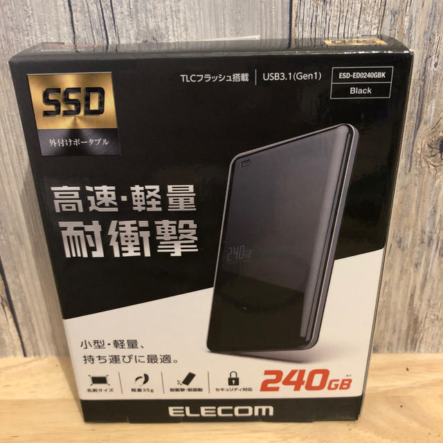 ELECOM - ELECOM ポータブルSSDの通販 by えいと's shop｜エレコムならラクマ