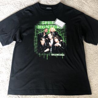 BALENCIAGA(Tシャツ/カットソー(半袖/袖なし) ・ グリーン BALENCIAGA(Tシャツ/カットソー(半袖/袖なし) ・ グリーン