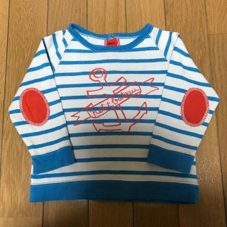 プチバトー(PETIT BATEAU)のプチバトー 長袖 カットソー 18m 81cm 80(シャツ/カットソー)