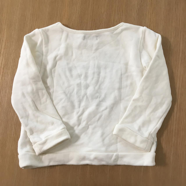 BeBe(ベベ)のBEBE スウェット キッズ/ベビー/マタニティのキッズ服女の子用(90cm~)(Tシャツ/カットソー)の商品写真