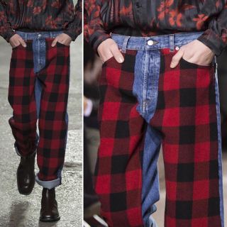 ドリスヴァンノッテン(DRIES VAN NOTEN)の新品 DRIES VAN NOTEN デニムパンツ 17aw 専用(デニム/ジーンズ)