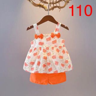  ベビーキッズ 子供服  女の子セットアップ トップス＋パンツ 80〜110cm(ワンピース)