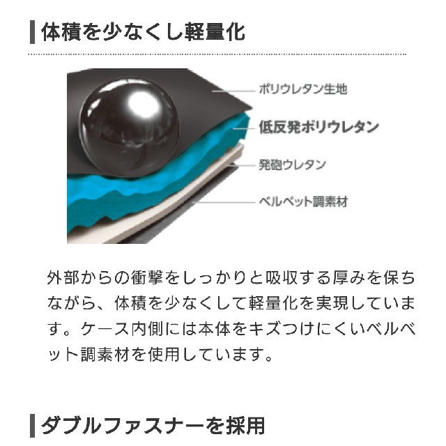 ELECOM(エレコム)のビデオカメラケース(ELECOM)＋大型カメラケース(HAKUBA)運動会、旅行 スマホ/家電/カメラのカメラ(ケース/バッグ)の商品写真