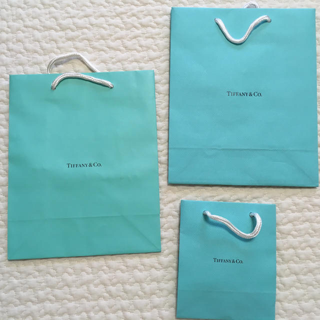 Tiffany & Co.(ティファニー)のチェロキー様専用⭐︎ショップ袋 Tiffany 紙袋 レディースのバッグ(ショップ袋)の商品写真