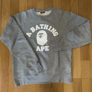 アベイシングエイプ(A BATHING APE)のAPEトレーナー＊＊最終値引き＊＊＊(スウェット)