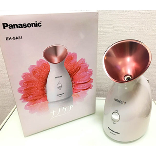 パナソニック(Panasonic)のPanasonic スチーマー ナノケアEH-SA31-PNピンクゴールド(フェイスケア/美顔器)