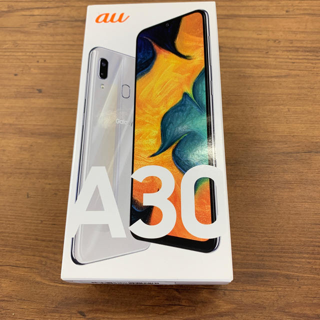 【新品】GALAXY A30 白 SIMロック解除済 一括購入済