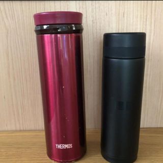 サーモス(THERMOS)の再値下げ☆サーモス ユニクロ 水筒 2本セット(弁当用品)