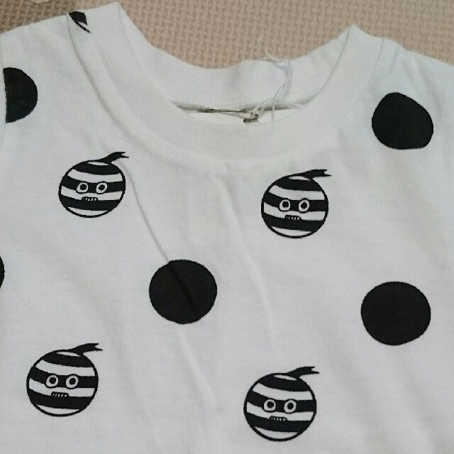 Ne-net(ネネット)の新品 Ne-net ネネット Ｔシャツ 80 よこしまさん ドット キッズ/ベビー/マタニティのベビー服(~85cm)(Ｔシャツ)の商品写真