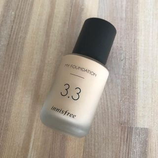 イニスフリー(Innisfree)のイニスフリー マイファンデーション 3.3 ミディアムベージュ(ファンデーション)