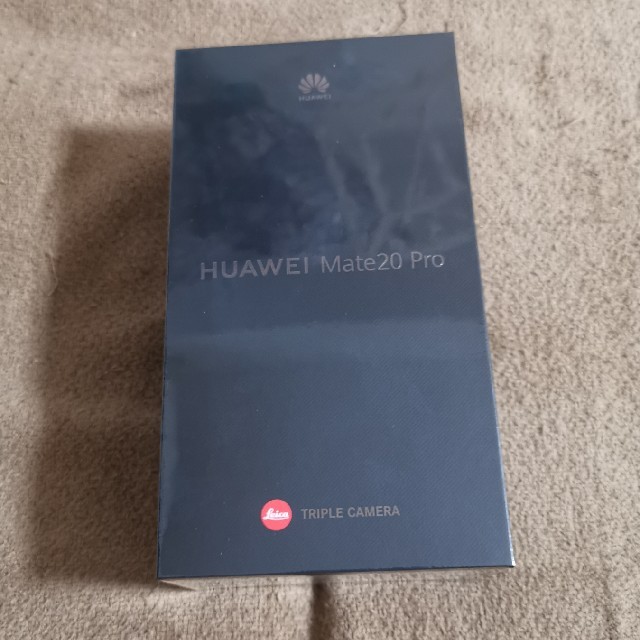 新品未使用 Huawei Mate20 Pro トワイライト